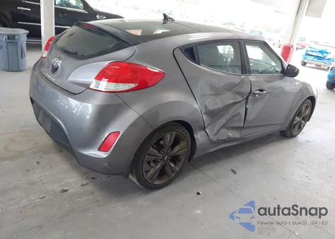 2016 Hyundai Veloster из США, поврежденный, VIN KMHTC6AD4GU249571